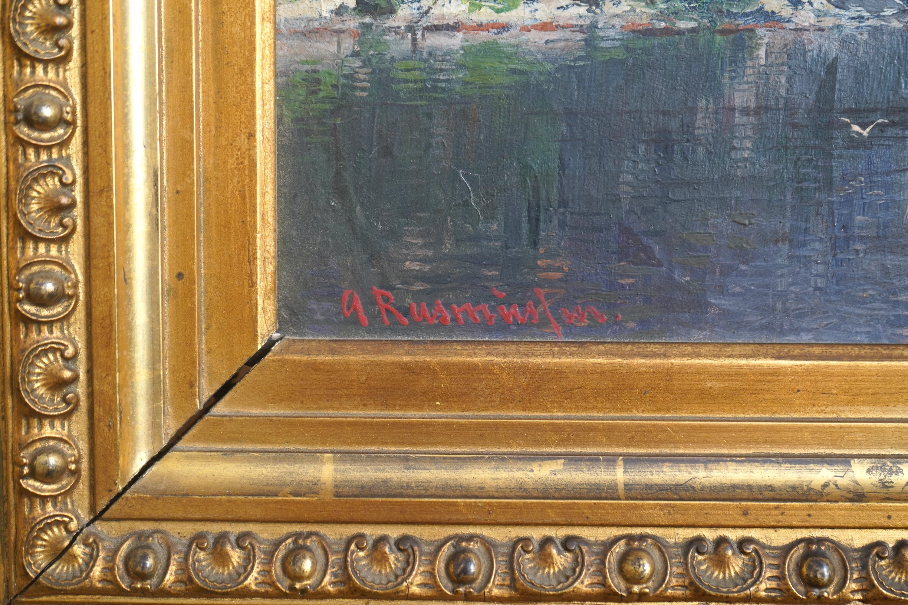 Georg Anton Rasmussen, Norwegian 1842-1914, A pair of Norwegian Fjord views